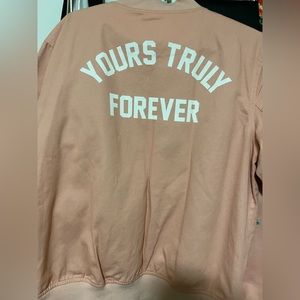 Yours truly jacket only warn twice like new